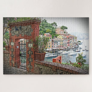 Gateway to Portofino, Italy - 20x30 - 1014 pc Jigsaw Puzzle