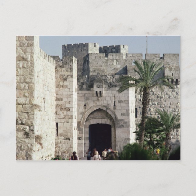 Gateway to the Old City Postcard (Front)
