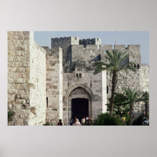 Gateway to the Old City Poster