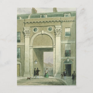 Gateway to the River, Essex Street, 1857 Postcard