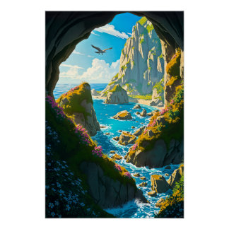 Gateway to the Untamed Coast Poster