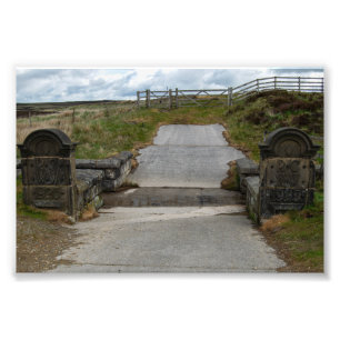 Gateway Warland Reservoir's 1925 Stone Photo Print