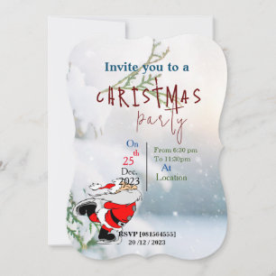 Gather for Christmas Invitation