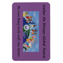Gather the Women Circle Sisters Magnet