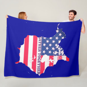 gather together Fleece Blanket