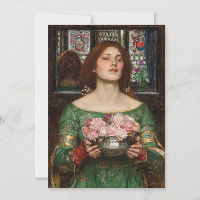 Gather Ye Rosebuds | John William Waterhouse (Front)