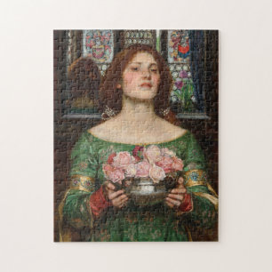 Gather Ye Rosebuds   John William Waterhouse Jigsaw Puzzle