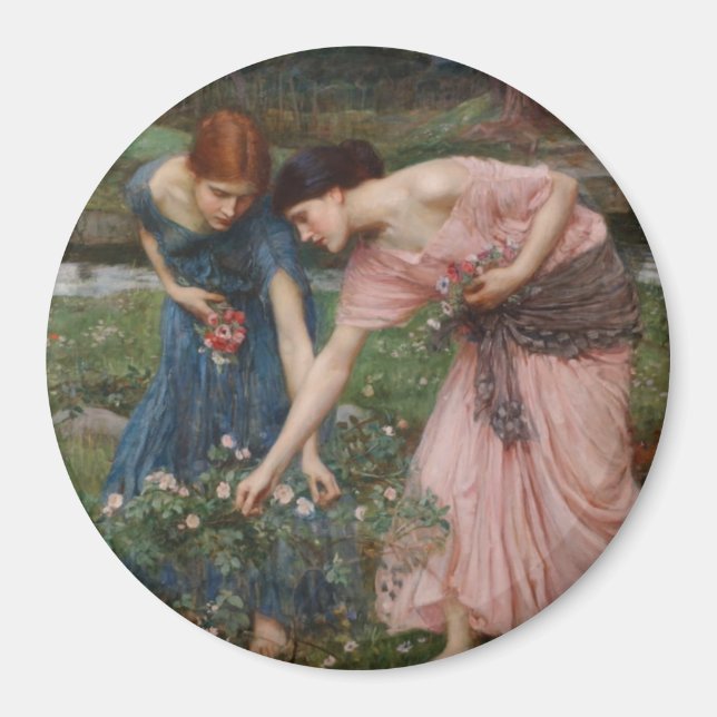 Gather Ye Rosebuds While Ye May Magnet (Front)