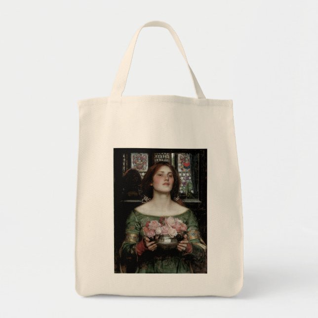 Gather Ye Rosebuds While Ye May Tote Bag (Front)