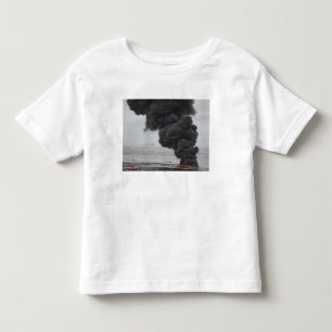 Gathered concentrated oil burns toddler T-Shirt