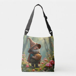 Gatherin Mushrooms Crossbody Bag
