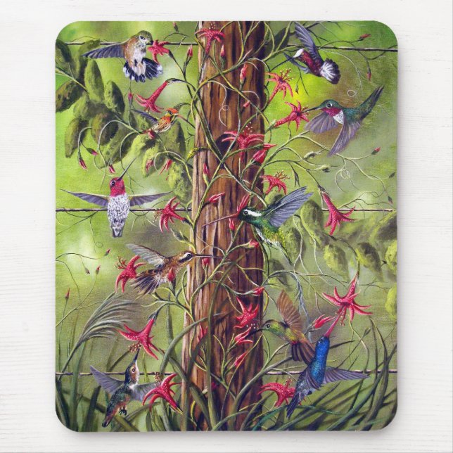 GATHERING AT THE FENCEPOST MOUSE MAT (Front)