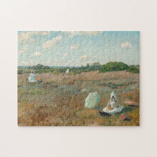 Gathering Autumn Flowers, 1894-5 (oil on canvas) Jigsaw Puzzle (Horizontal)