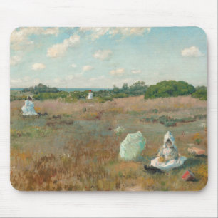 Gathering Autumn Flowers, 1894-5 (oil on canvas) Mouse Mat