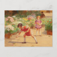 Gathering Flowers | Victor Gabriel Gilbert