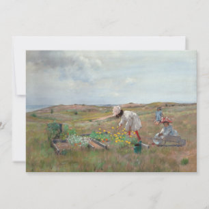 Gathering Flowers   William Merritt Chase