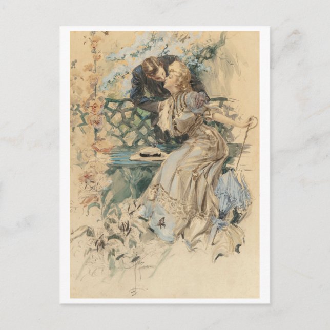 Gathering Honey Postcard (Front)