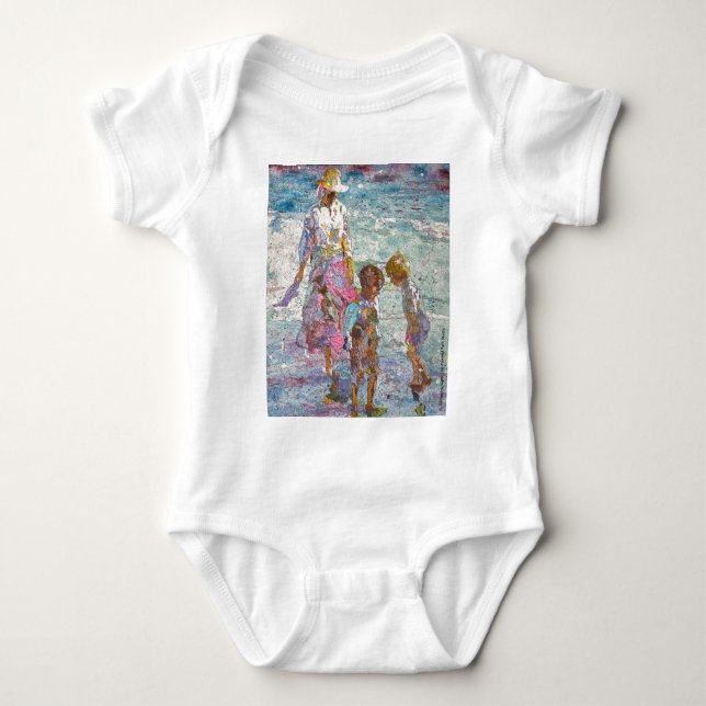 Gathering Light © – Fine Art Baby Bodysuit (Front)