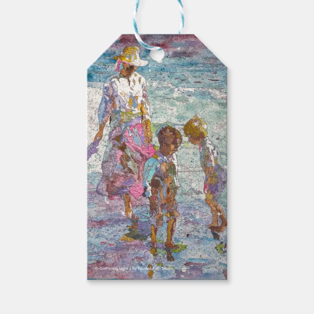 Gathering Light © – Fine Art Gift Tags (Front)