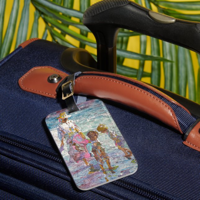 Gathering Light © – Fine Art Luggage Tag (Front Insitu 1)