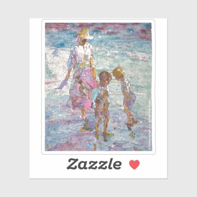 Gathering Light © – Fine Art Sticker (Sheet)