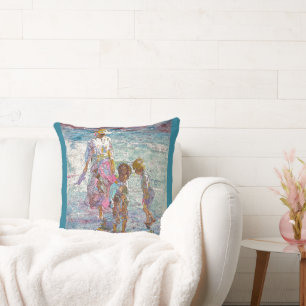 Gathering Light © – Fine Art Throw Pillow
