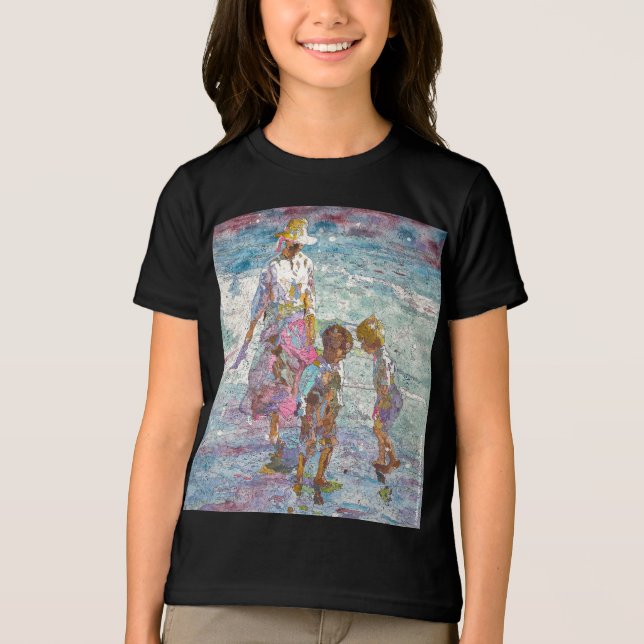 Gathering Light © – Fine Art Tri‑Blend Shirt (Front)