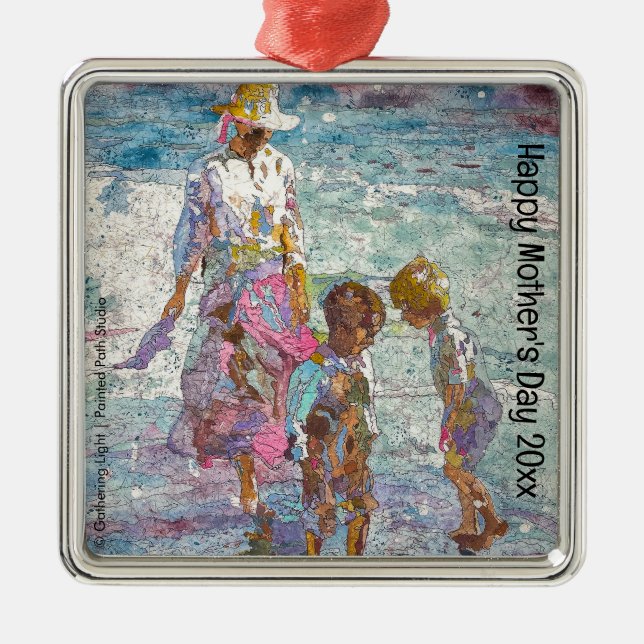 Gathering Light © – Mothers Day 20XX Metal Tree Decoration (Front)
