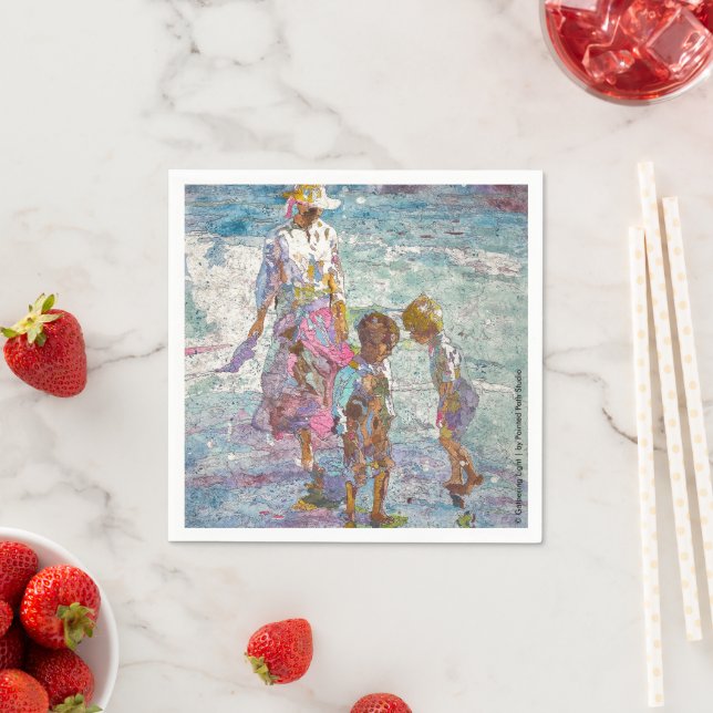 Gathering Light © – Mothers Day Napkins (Insitu)