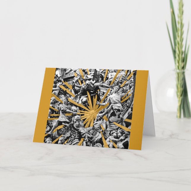 Gathering of Angels Greeting Card (Front)