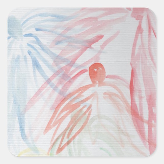 Gathering of Angels Square Sticker (Front)