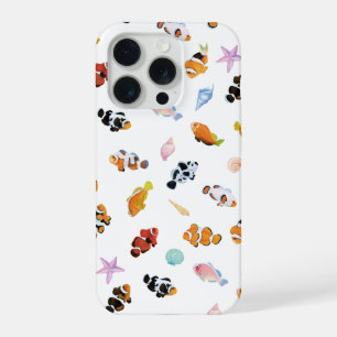 Gathering of Clownfish Ocean Art Design iPhone 15 Pro Case