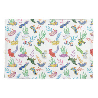 Gathering of Nudibranchs | Ocean Art Design Pillowcase