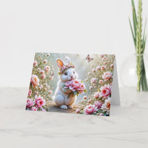 Gathering Peonies Card