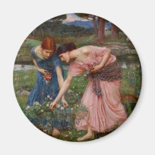 Gathering Rosebuds Magnet