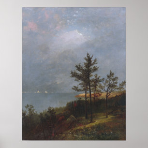 Gathering Storm on Long Island Sound (1872) Poster