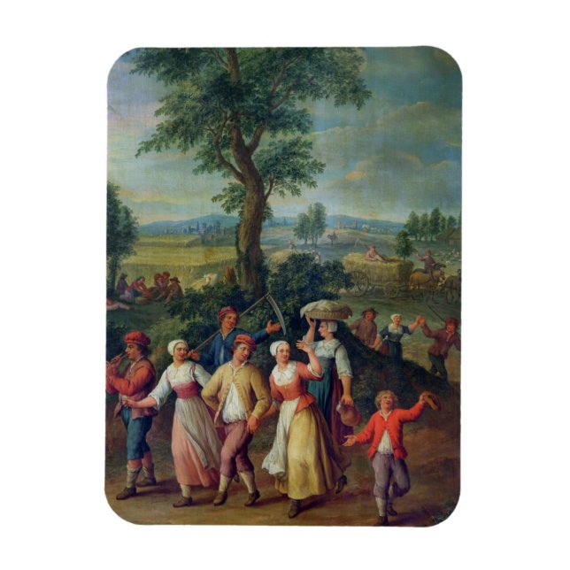 Gathering the Harvest Magnet (Vertical)