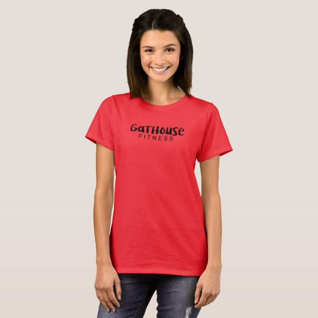 GatHouse Fitness Women's Basic Tee (Front Full)