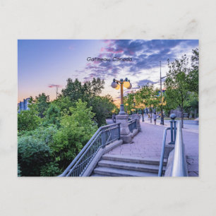Gatineau, Canada cityscape photograph Postcard