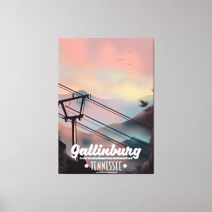 Gatlinburg Great Smoky Mountains Tennessee Canvas Print