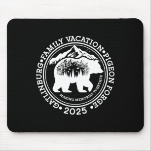 Gatlinburg Pigeon Forge Family Trip Vacation 2025 Mouse Mat