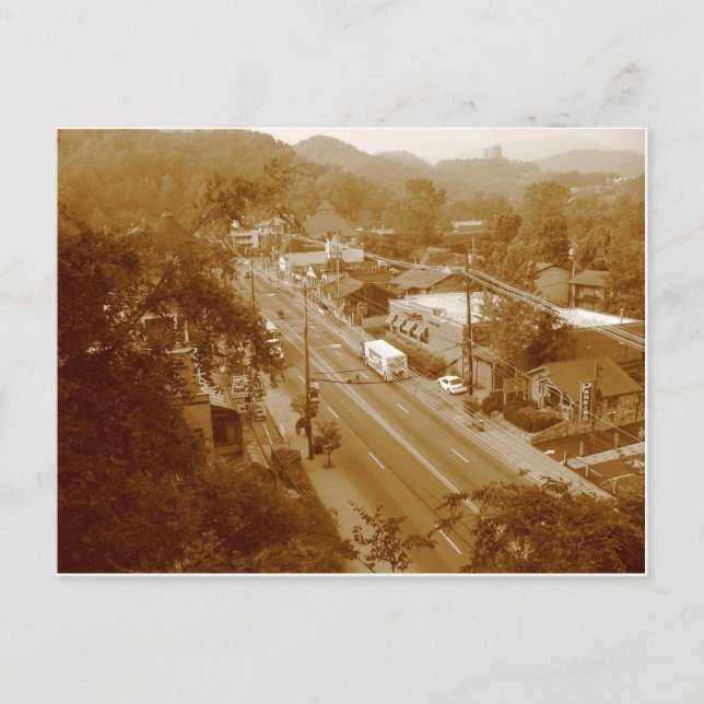 Gatlinburg Postcard (Front)