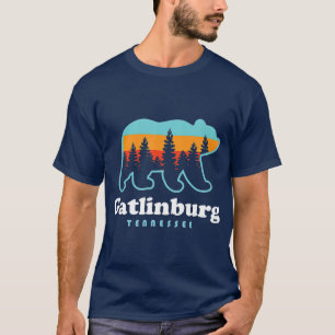 Gatlinburg Tennessee Bear Great Smoky Mountains T-Shirt