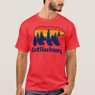 Gatlinburg Tennessee Bear Great Smoky Mountains T-Shirt
