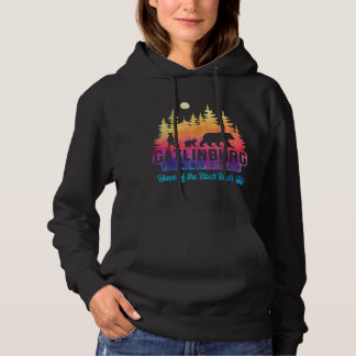 Gatlinburg Tennessee Bear Great Smoky Mountains Ti Hoodie