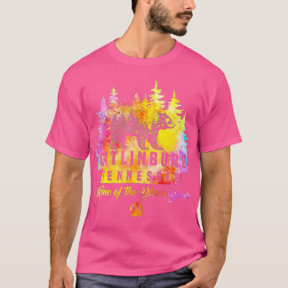 Gatlinburg Tennessee Bear Great Smoky Mountains Ti T-Shirt
