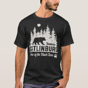 Gatlinburg Tennessee Black Bear Great Smoky Mounta T-Shirt