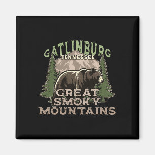 Gatlinburg tennessee great smoky mountains magnet