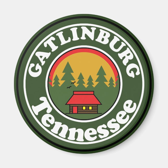 Gatlinburg Tennessee Magnet (Front)