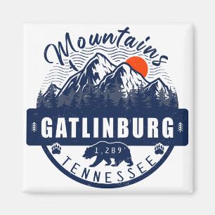Gatlinburg Tennessee Mountains Souvenirs Magnet